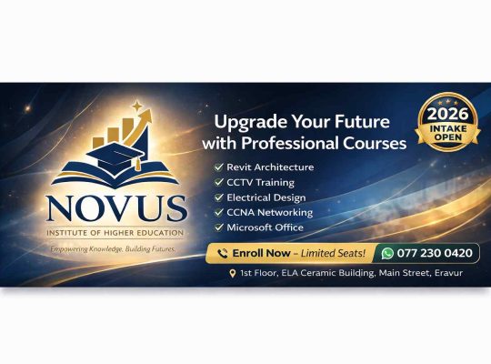 Novus Institute Higher Studies – Empowering Future Leaders in Eravur