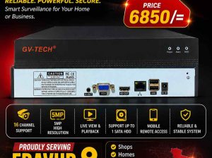 GV-Tech NVR 16CH 5MP WITHOUT POE – EVR.LK in Eravur