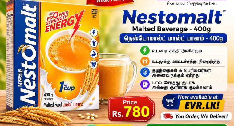 Nestomalt Malted Beverage 400g – நெஸ்டோமால்ட் மால்ட் பானம் 400g
