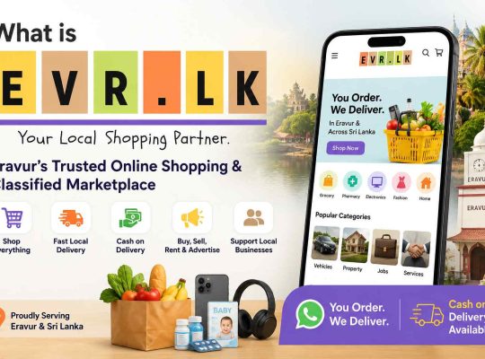 What is EVR, and EVR.LK? | Eravur’s Trusted Online Shopping & Classified Marketplace